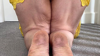 Dirty Feet, Dirty Pussy, Dirty Mouth and a Big Ass