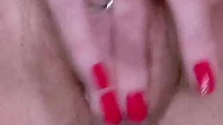 American Mature Lucky Lets You Admire Her Hard Nipples and Fuckable Pussy