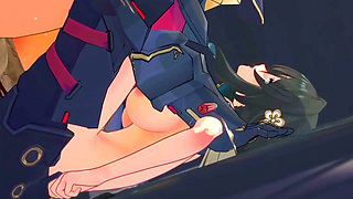 Honkai Star Rail - Ruan Mei Caught Fingering Herself and Fucked on the Spot - 3D Hentai Animations