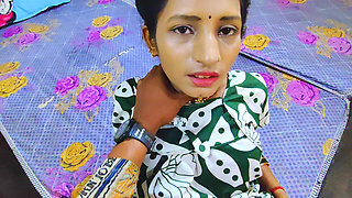 Indian Stepmom Shared Single Bed and Made Stepson Happy Full Hindi audio