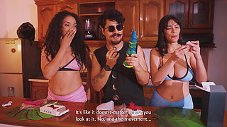 Making This 2 Georgeous Cum with Some Help (badpeach Toys Review)