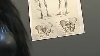 Humiliating small penis pinching