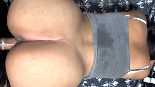PERFECT DOGGY STYLE WITH DELICIOUS AMATEUR SINGLE INDIAN NEIGHBOR - Doggystyle in tight pussy!!
