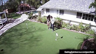 Gabby's high heels video