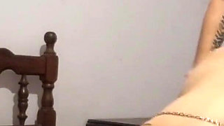 Fat Bitch Swallows All My Cock