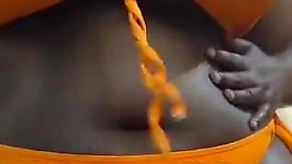 Curvacious Black BBW Showing off in a Sexy Lingerie