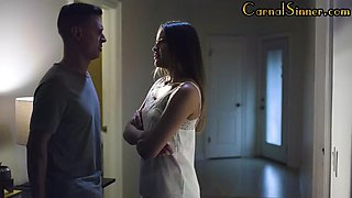 Roundass slut cockbouncing on BFs dick