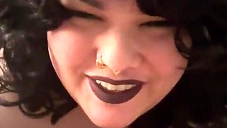 Real Duo Homemade Oral job! Ahegao Facial cumshot