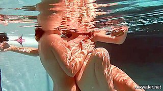 Olla Oglaebina And Irina Russaka Sexy Nude Girls In The Pool