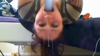Asian Amateur's Dildo Webcam Show