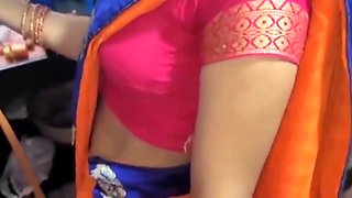 Desi Hot Bhabhi Cooking In Kitchen