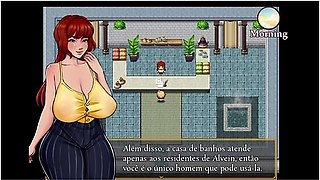 Alvein #49: Slutty Stepmom Masturbates Me In The Bathroom