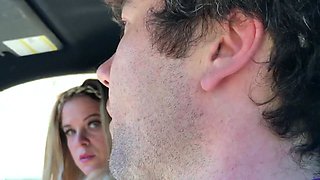 Babe Hitchhiking Picked Up And Fucked For Amateur Casting.mp