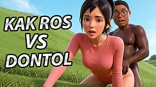 Kak Ros Vs Big Black Cock Dontol