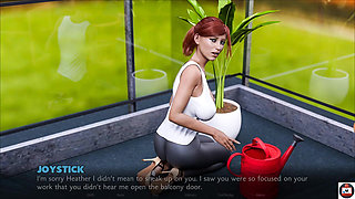 Time Stamps - Heather Balcony BJ - Scene