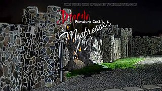 Mistress Zeida Farting in Slave's Mouth Outdoor BDSM Humiliation