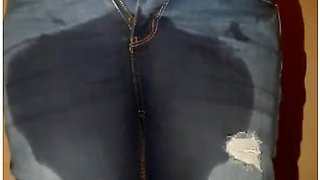 Alice - Totally Desperate, Peeing My Jeans & Showing Pussy