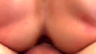 A Blonde MILF with a Big Ass Swallows My Cum and Asks for More!