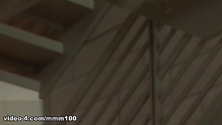 Beautiful blonde Faye Runaway pleasures a big black cock in her ass - MMM100