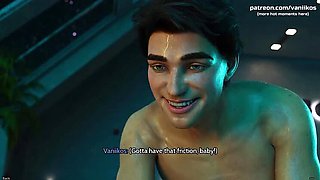 Busty Teen Babe Rides Huge Cock by Pool - Swallows Cum in 3D Hentai Animation