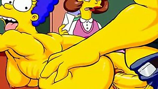 Marge Simpson cheating mom