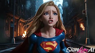 Heroine Offers Her Tight Pussy to Save the City - 3D Animated Anal Creampie