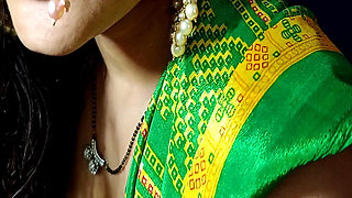 Hot desi indian housewife saree blause sex love romance fucking