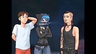 Cartoon porn, summertime saga eve, anime