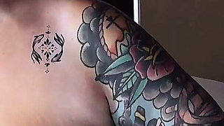 Oiled up Solo Toy Play Slippery Curvy MILF