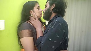 Vaishnavy and Sharun Long Lip Lock Part 1