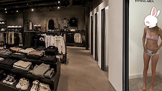 Teenage PUBLIC Flashing in a clothing store  ended with a spanking in the managers office