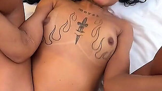 Don't Stop! She Wants More - Sexy Brunette Gostosa in Rough Sex Doggy Style and Missionary in POV