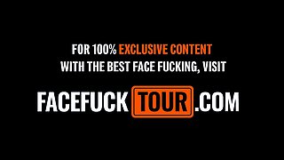 BIG TITS LATINA swallowed my American big cock