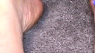 Fun Charlie Oils up Her Sexy Feet