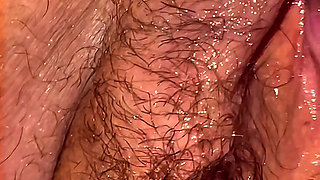 A Lustful Masseur Caught the MILF off Guard and Licked Her All Over From Behind, Exploring Her Hairy Pussy