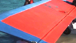 Caylian Curtis Fucks a Pilot on a Secluded Island Beach