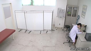 Tomomi Motozawa - Japanese Nurse, Tomomi Is Horny, Uncensored