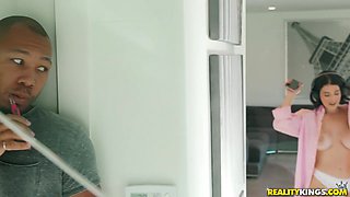 Lasirena69's Intense Indoor Encounter with Interracial Heat