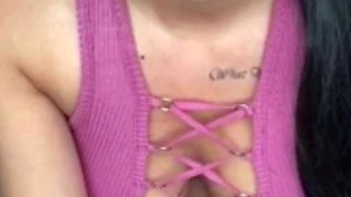 Busty Czech amateur fucks outdoor in public