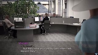 My Husband's Boss Fucks His Hot Wife - 3D Animated Cuckold Sex Game