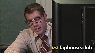 Mischievous Assistant Licks Her Manager's Big Shaft In Uncensored Office HARDCORE! - Holly Heart