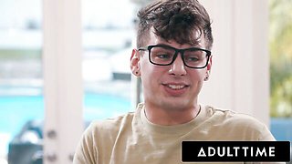Adult Time featuring Adira Allure and Charlie Forde's blowjob movie