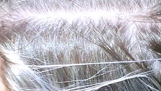 Amateur Cute Brunette Facial