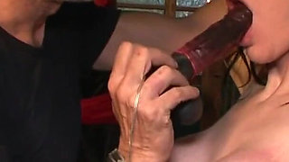 German BDSM - Deepthroat babe