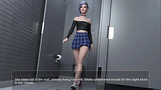 Stepmom Made Me Boner in Dark Theater and Stranger Girl's Handjob in Theater Restroom - Shadows of Deceit - E08