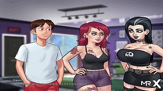 Unclothed mom with big tits in summertime saga episode five