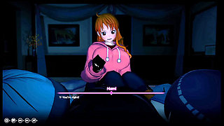 Threesome with Hinata Nami & bulma