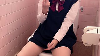 Pretty Japanese teen solo masturbation Uncensored