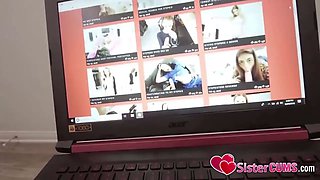 Innocent Violet Rain Pussyfucked by Stepbro