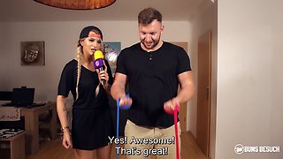 Bums Besuch - Josy Black Enjoys Interracial Fuck With Amateur 1 - Josy Black